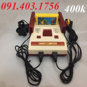 Máy chơi game điện tử 4 nút xưa + băng 500 game